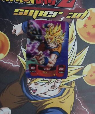 dragon ball lamincards edibas super 3d n 17 italian italy italia edition