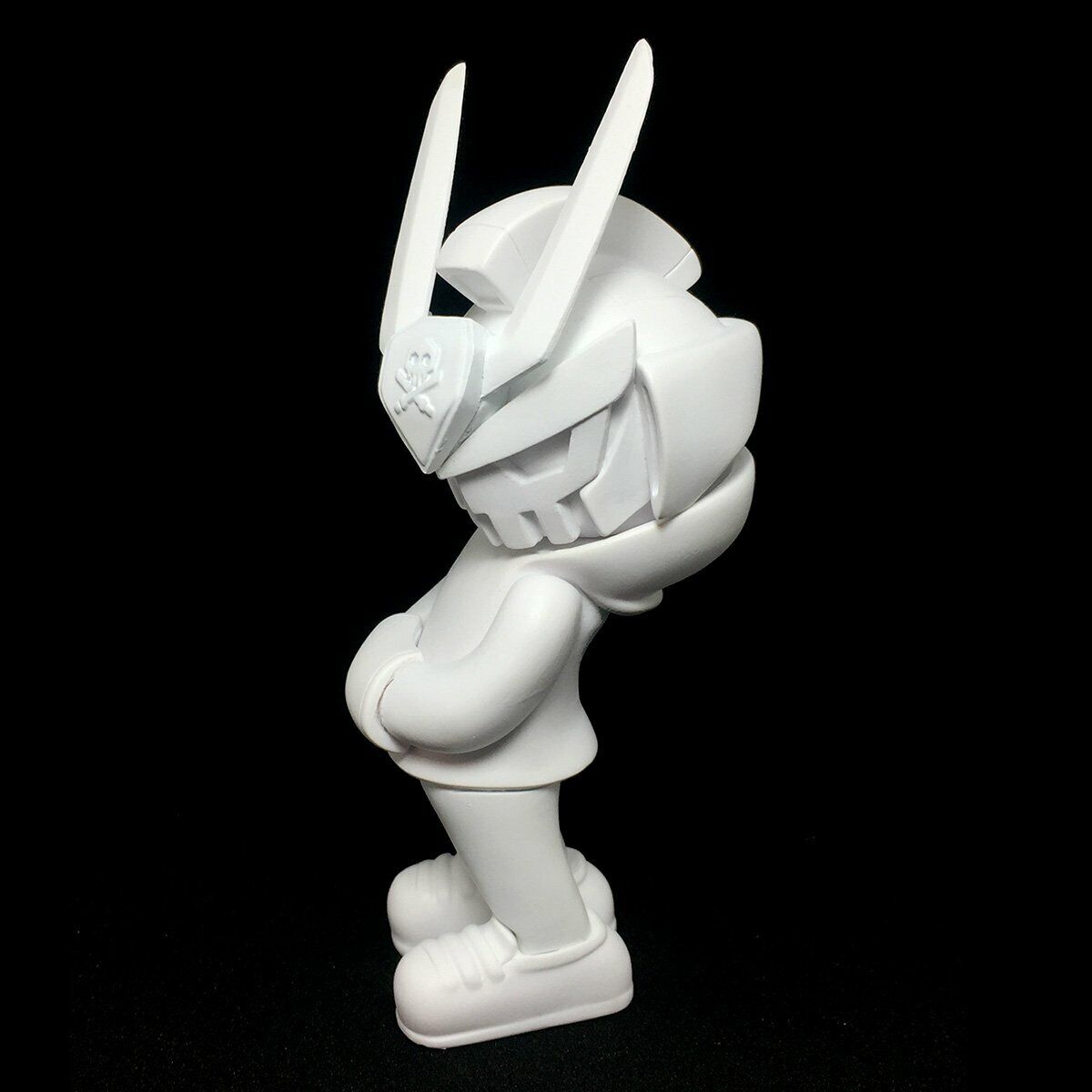 TEQ63 DIY BLANK WHITE 6 INCH by Quiccs x Martian Toys SIGNED!! ONLY 100 MADE