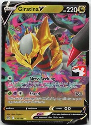Giratina V 130/196 Prize Pack Series Holo Ultra Rare