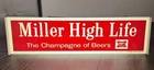 Vintage Miller Beer Hanging Lighted Sign Working