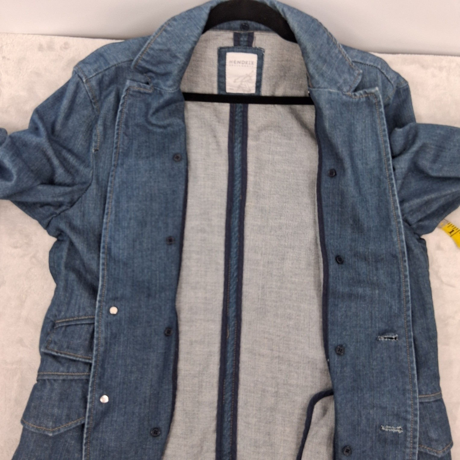 Hendrix By Basic House Denim LS Jacket 105cm Unis… - image 7