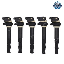 5x 12137841556 Ignition Coils Set For 2006-2010 BMW M5 M6 5.0L V10 E60 E63 E64