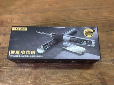 FNIRSI HS-02 Smart Electric Soldering Iron 100W 0.96'' IPS Lötkolben USB C