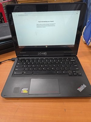 2 Lenovo ThinkPad Yoga 11e Chromebook Touchscreen Tablet mode Celeron HDMI