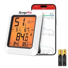 TempPro TempAir Bluetooth Hygrometer Thermometer for Greenhouse Up to 260ft