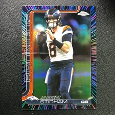 2025 Topps Chrome Jarrett Stidham Neon Pulse Refractor SP Broncos