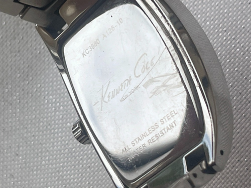 2015- Superbo orologio da polso uomo KENNETH COLE KC3690 calendario. Acciaio 50m con r. - Foto 2 di 7