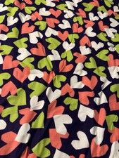 snuggle flannel fabric-1 Yard 24 - Hearts