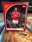 Patrick Dorgu 75/350 Manchester United Topps.