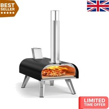 Ultra-Portable 12” Pizza Maker -  Stainless Steel for Backyard Feasts