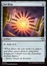 Magic/MTG Sol Ring SOC-128 Uncommon Englisch ...