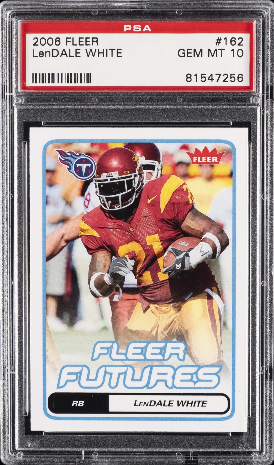 LenDale White Fleer #162 Base