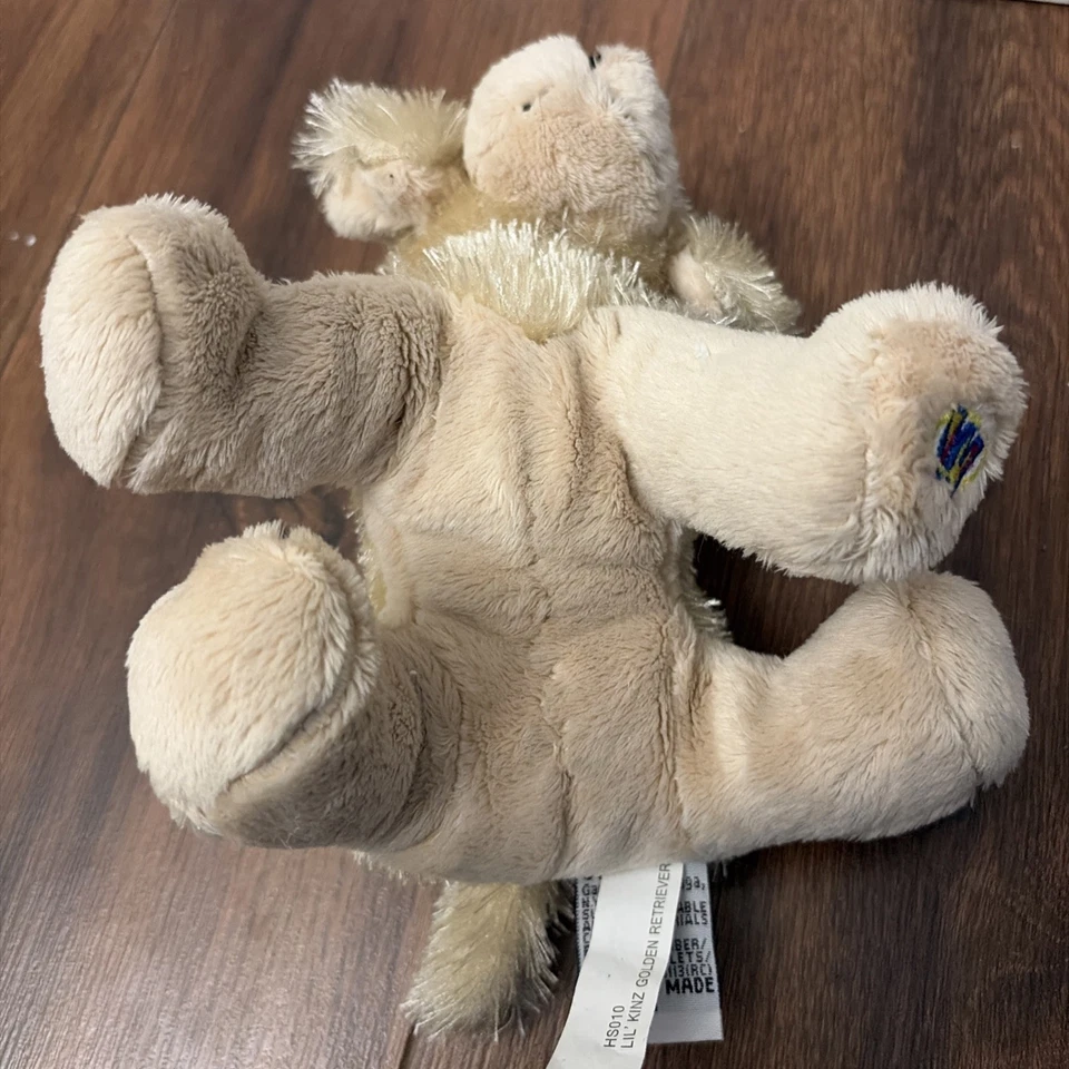 Ganz Webkinz Lil' Kinz Golden Retriever Plush NO CODE Stuffed Animal Toy HS010 - Image 4 of 4