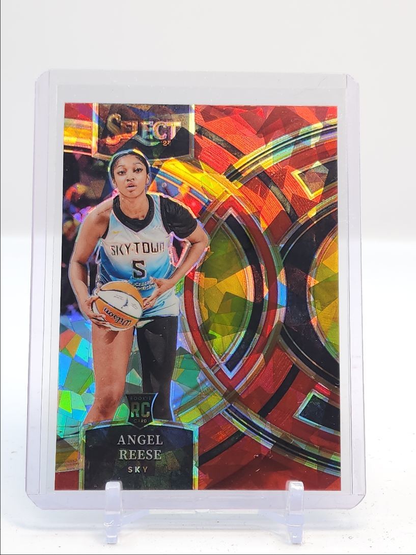 ANGEL REESE 2024-25 SELECT WNBA PREMIER LEVEL ROOKIE RED ICE PRIZM RC Q4865