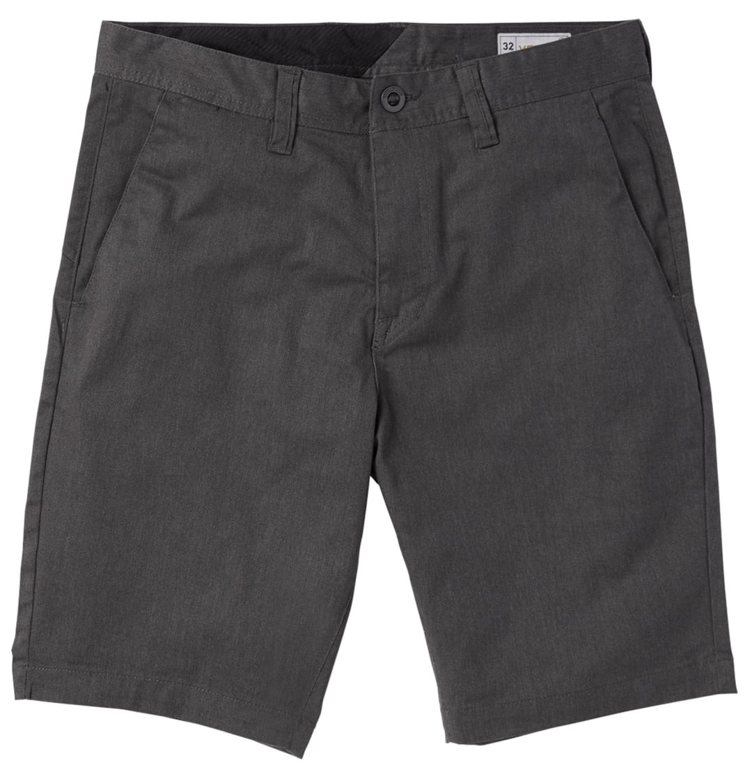 Volcom Frickin Modern 21 Stretch Walk Shorts - Charcoal Heather - New 8690₽