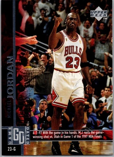 1997-98 Upper Deck #18 Michael Jordan Game Dated
