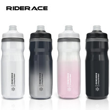610ml Insulated Bike Water Bottle Thermal Cycling Bottle MTB Road Sports