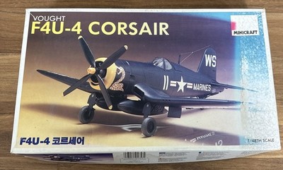 Academy 1/48 Model Plane Kit Vought F4U-4 Corsair Item 1656 F3-5