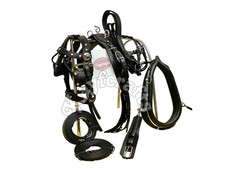 leather horse driving harness