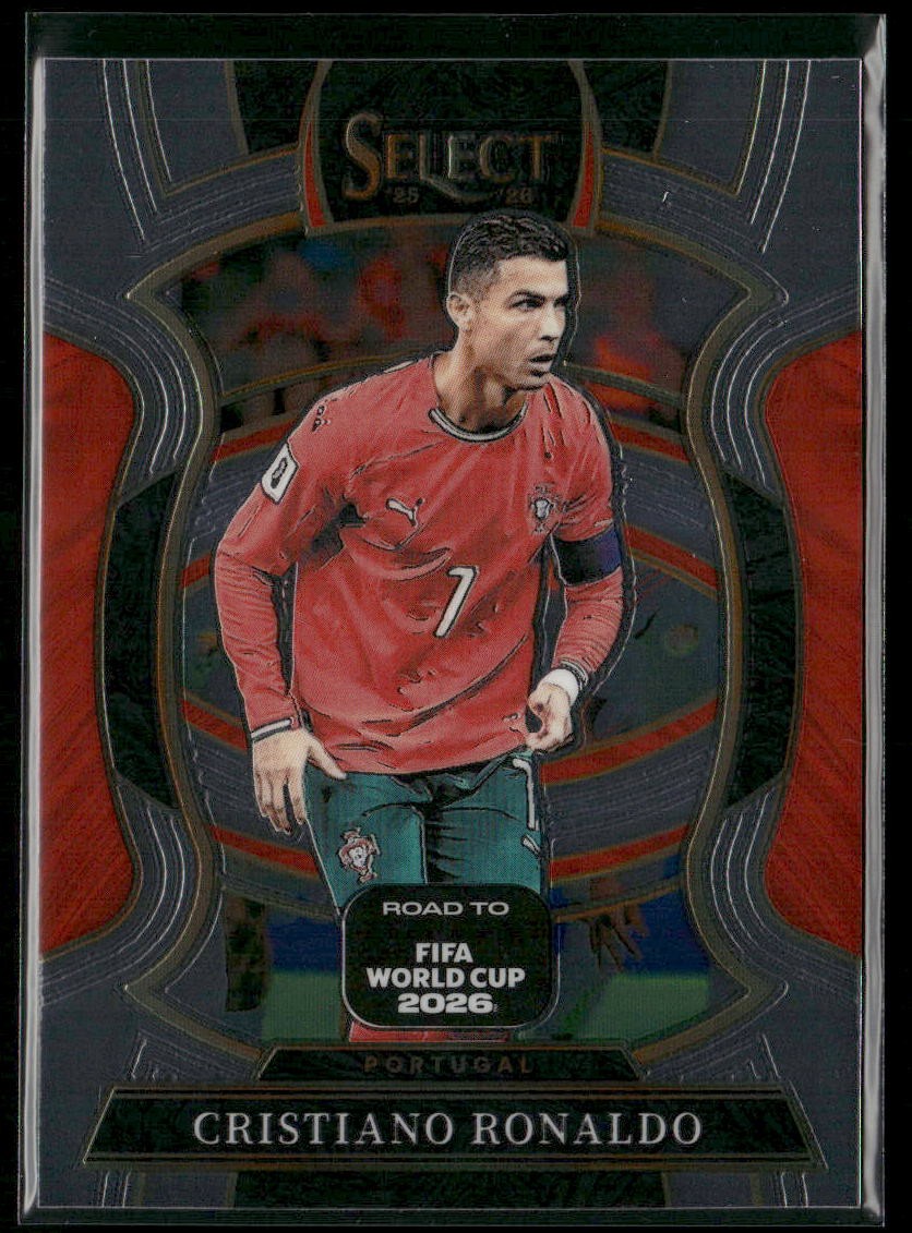 Cristiano Ronaldo 2025-26 Panini Select Road to FIFA World Cup #48