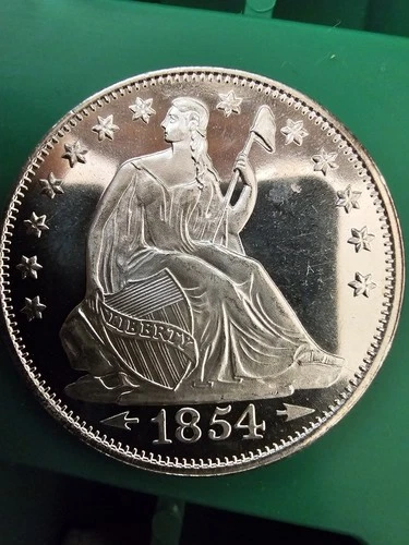 Seated Liberty Round 0.999 Fine Silver