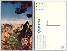 Yosemite Glacier Point Half Dome Color Card Postcard Mike Roberts Kodachrome