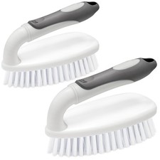 Scrub Brushes for Cleaning Bathtub Scrubber Heavy Duty Scrub Brush with Handl...