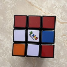 Rubik's 3x3x3 Cube Twist Puzzle Multicolor Plastic Strategy Brain Teaser