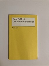 Der Diener Zweier Herren von Carlo Goldoni (2016, Taschenbuch)