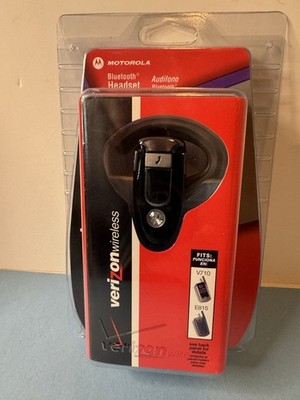 Bluetooth Headset Motorola MBT500HS1 Verizon Wireless Ear Hook Black