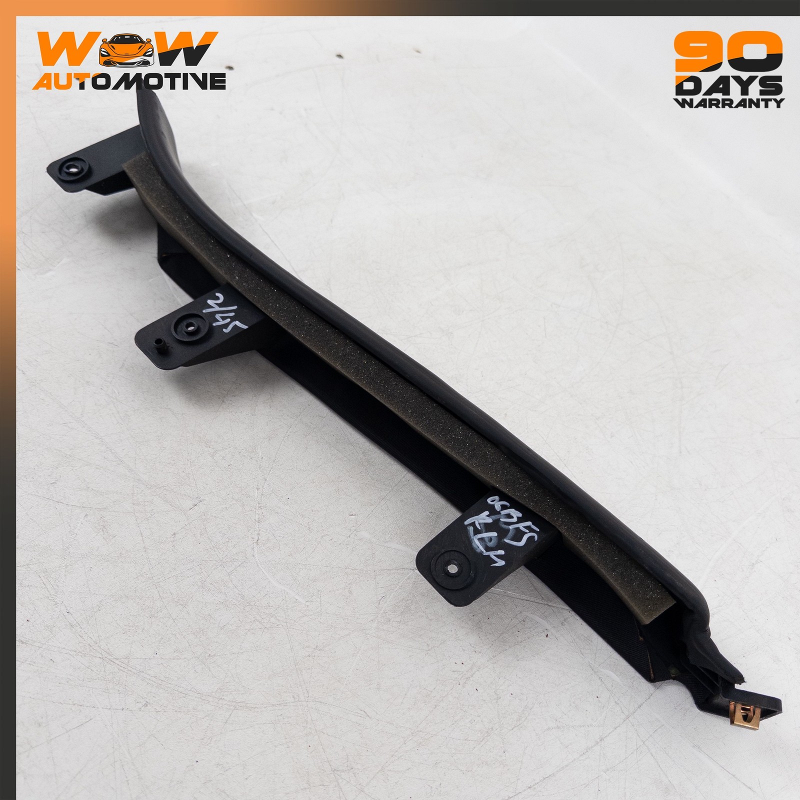 06-13 BENTLEY CONTINENTAL FLYING SPUR REAR LEFT D PILLAR SEAT BENCH TRIM OEM