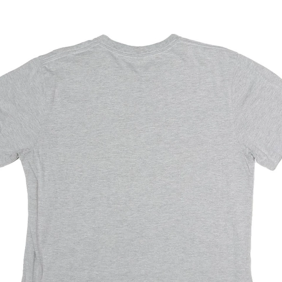 Hombre Algodón Gris Gráfico Camiseta M Manga Corta Cuello Redondo Casual Diario - Imagen 4 de 4