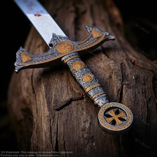Handmade Knights Templar Sword Faithkeeper The Accolade Medieval Replica Sword