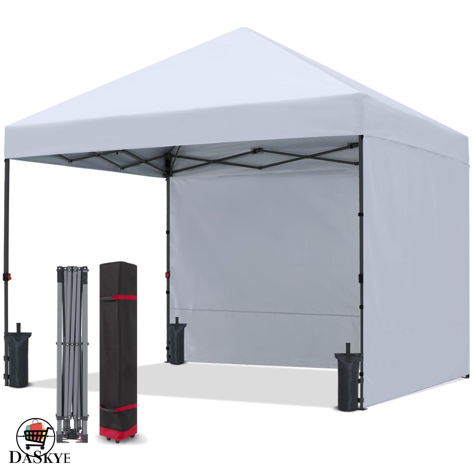 Tent With 2 Sidewalls - Ideal For Parties & Fairs