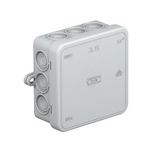 A11 RECESSED SOCKET NT 85X85X40 FULL LID IP55 2000342