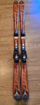 Atomic R 11 20 Beta Ride Skis Orange And Black With R:412 Bindings