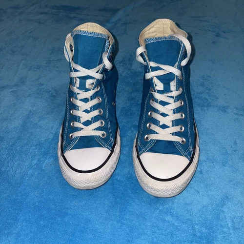 Scarpe da ginnastica alte Converse BLU Chuck Taylor All Star in tela DONNA 9 UOMINI 7