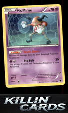Mr. Mime 47/116 Pokemon Rare Plasma Freeze Card NM