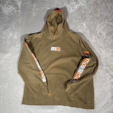 Vintage Mossimo Skater Hoodie XL Green Khaki ...