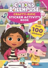 Crafty-Rific Sticker Activity Book by Official Gabby's Dollhous (PB 2024)