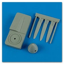 Quickboost 48446 1/48 Hurricane Mk I Rotol Propeller w/Jig Tool for ITA