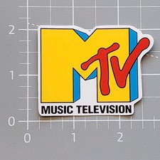 MTV Retro Logo ~ Vinyl Sticker ~ 80s 90s 00s ~ Music Television ~ TRL ~