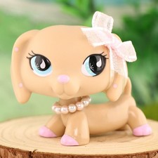 Little Pet Shop lps Dachshund 909 Popular Figure  Accessories Kid Birthday Gift