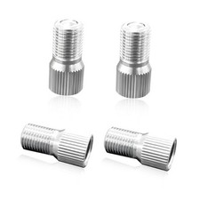 4 PCS Car Valve Caps Stem Extension Screw-on Tire Valve Extender, Wheel 19.5mm