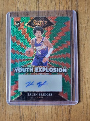 2024-25 Select Jalen Bridges Youth Explosion Signatures Auto /35