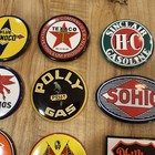 9. Magnets Toolbox Gas Station Vtg Decore Uniform Antique Sign Collectible Decal — photo 3
