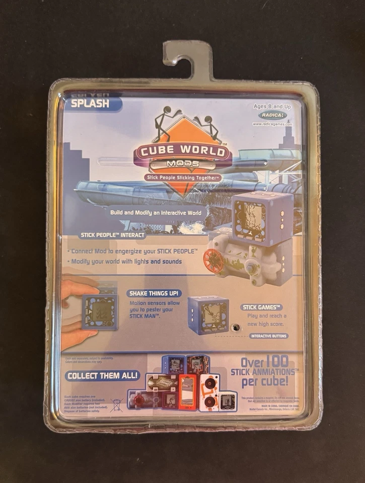 Cube World Mods Series 5 - Splash -  unopened box - Image 2 of 4