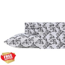 Wrangler - Queen Size Sheet Set, Ultra-Soft and Wrinkle-Resistant Bedding for...