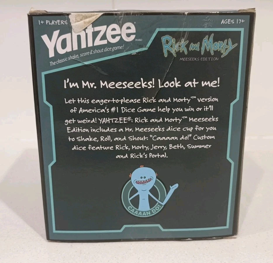 Rick and Morty Mr. Meeseeks’ Yahtzee Game - image 3 of 4
