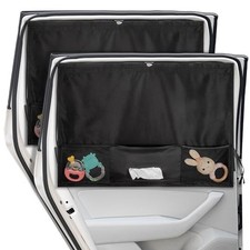 Car Window Shades, 2 Pcs 5 Suction Cups Car Sun Shade for Baby with Car Tissue